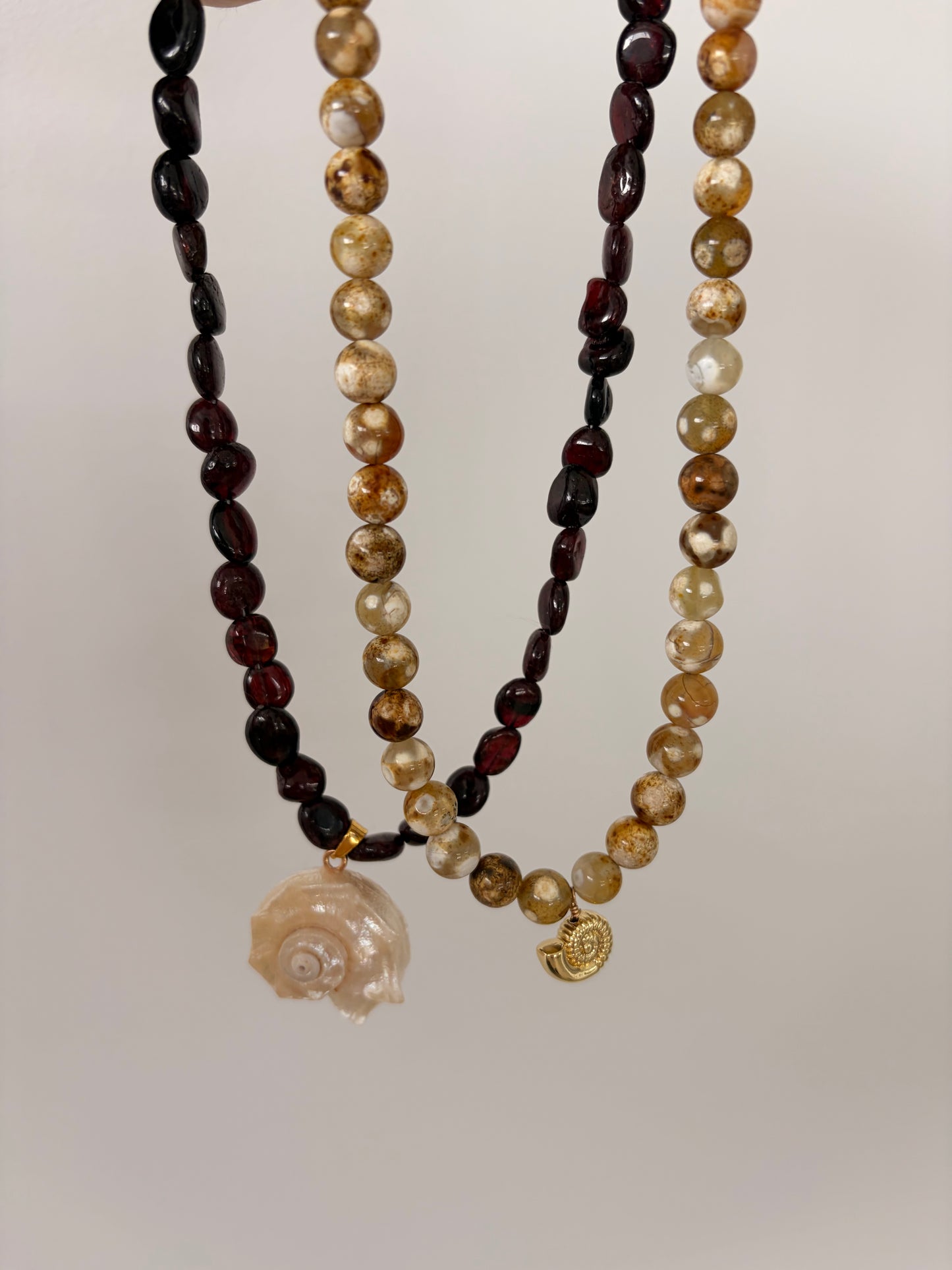 Nautilus Sand Necklace