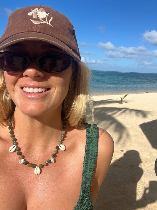 Motu Necklace 〰 Sea Glass
