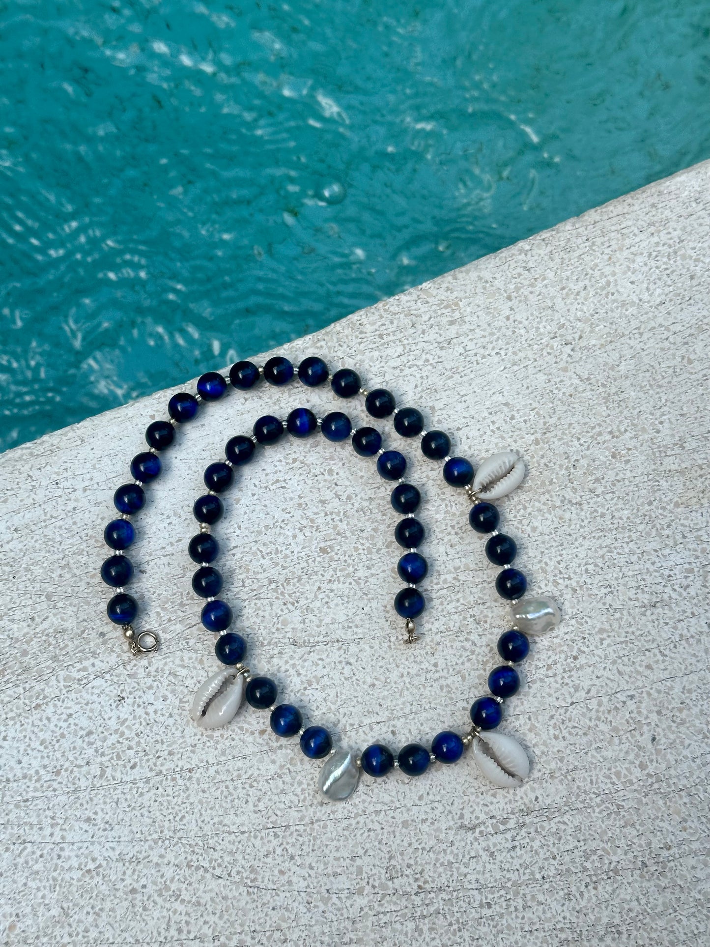 Motu Necklace 〰 Azure