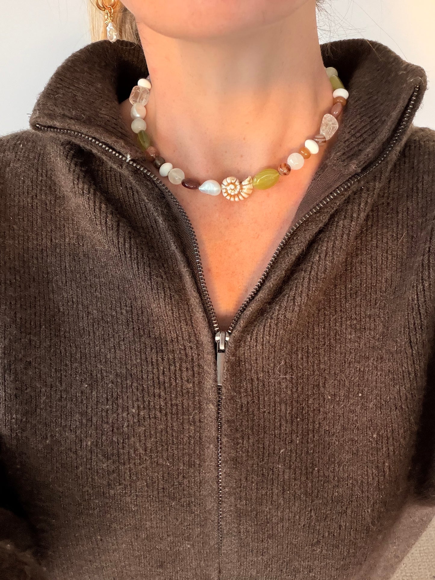 Pistachio Necklace