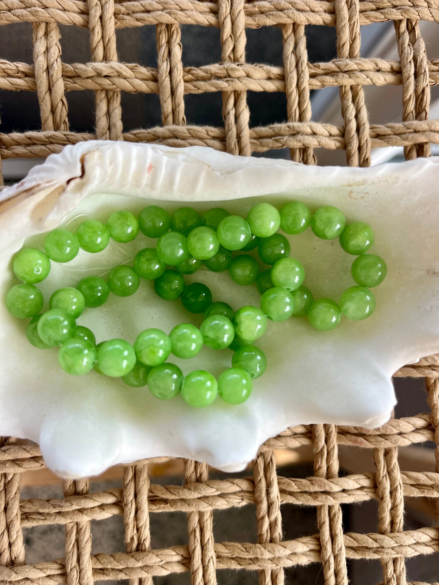 Motu Necklace 〰 Deep Green