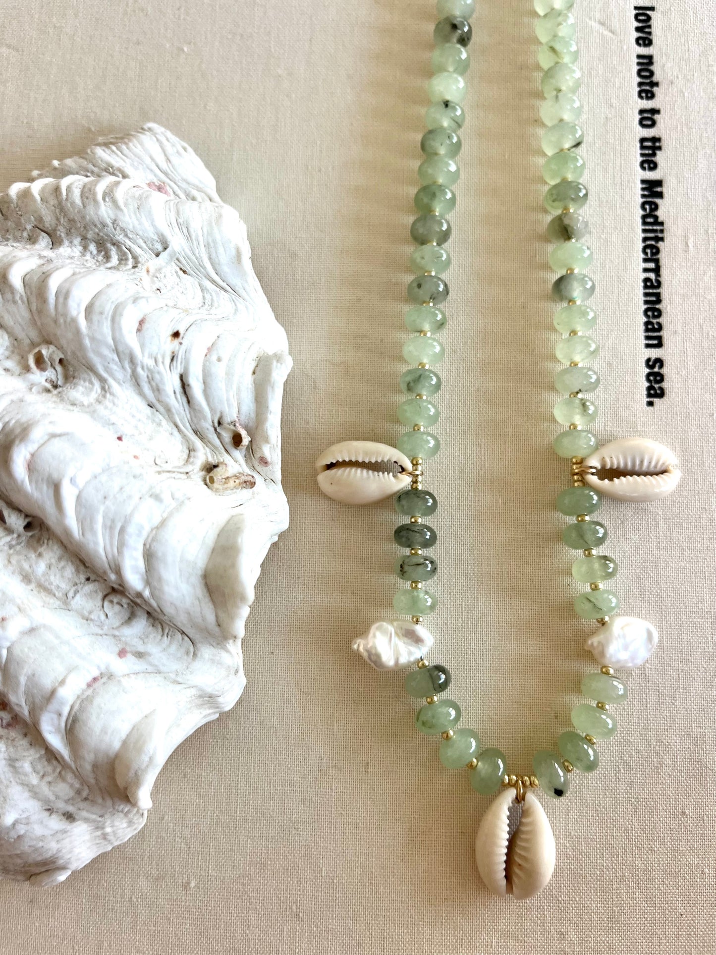 Motu Necklace 〰 Sea Glass