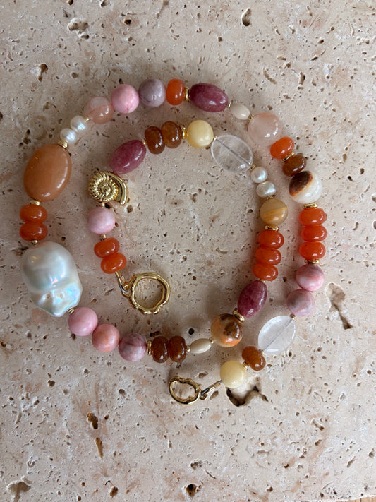 Changing Tides Sunset Necklace