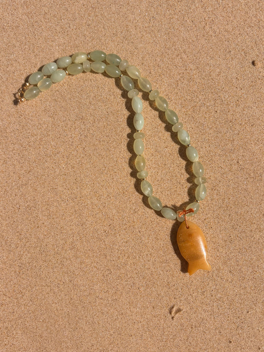 Sun Fish Necklace