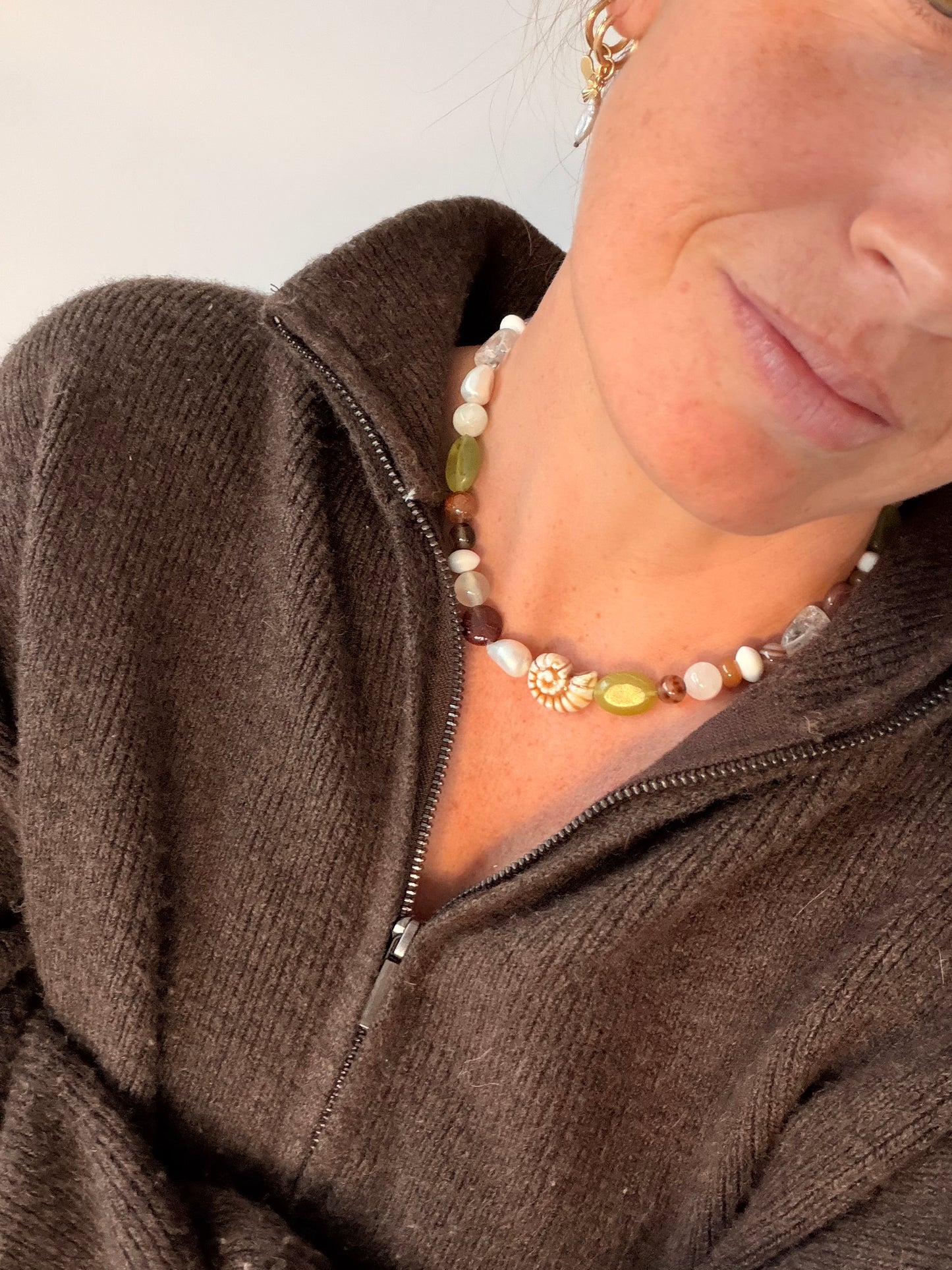 Pistachio Necklace