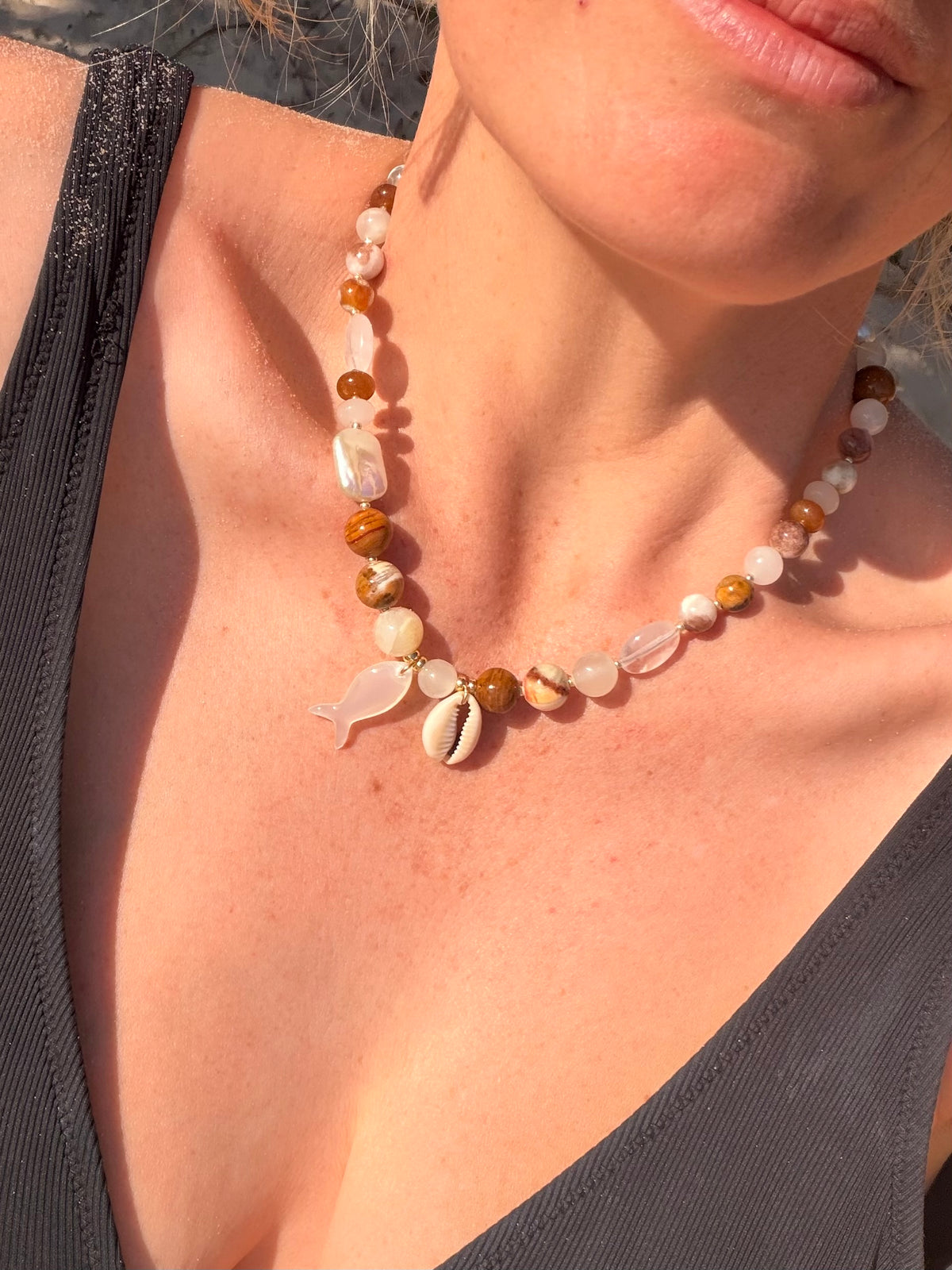 Rock Fish Necklace