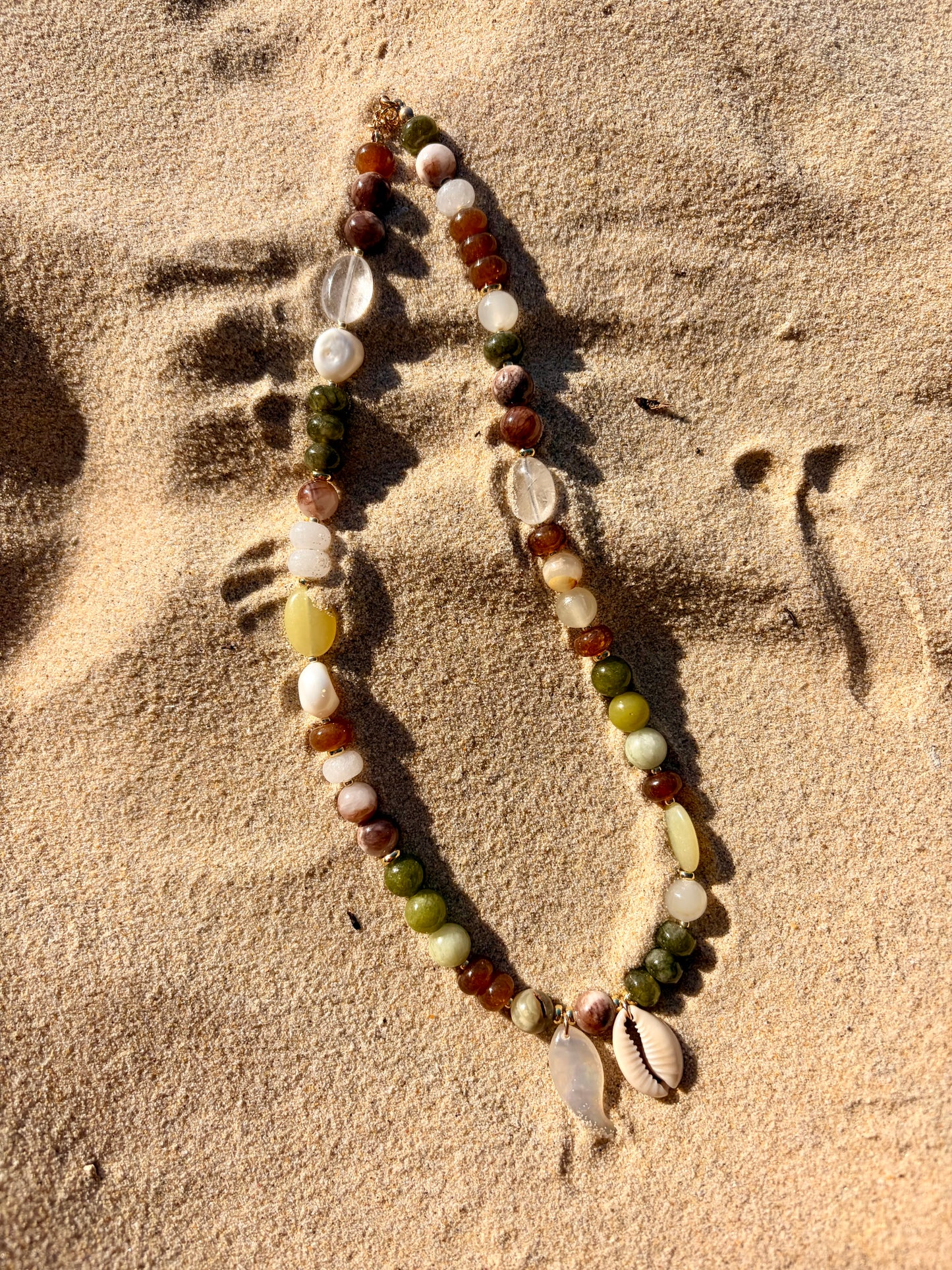 Moss Fish Necklace