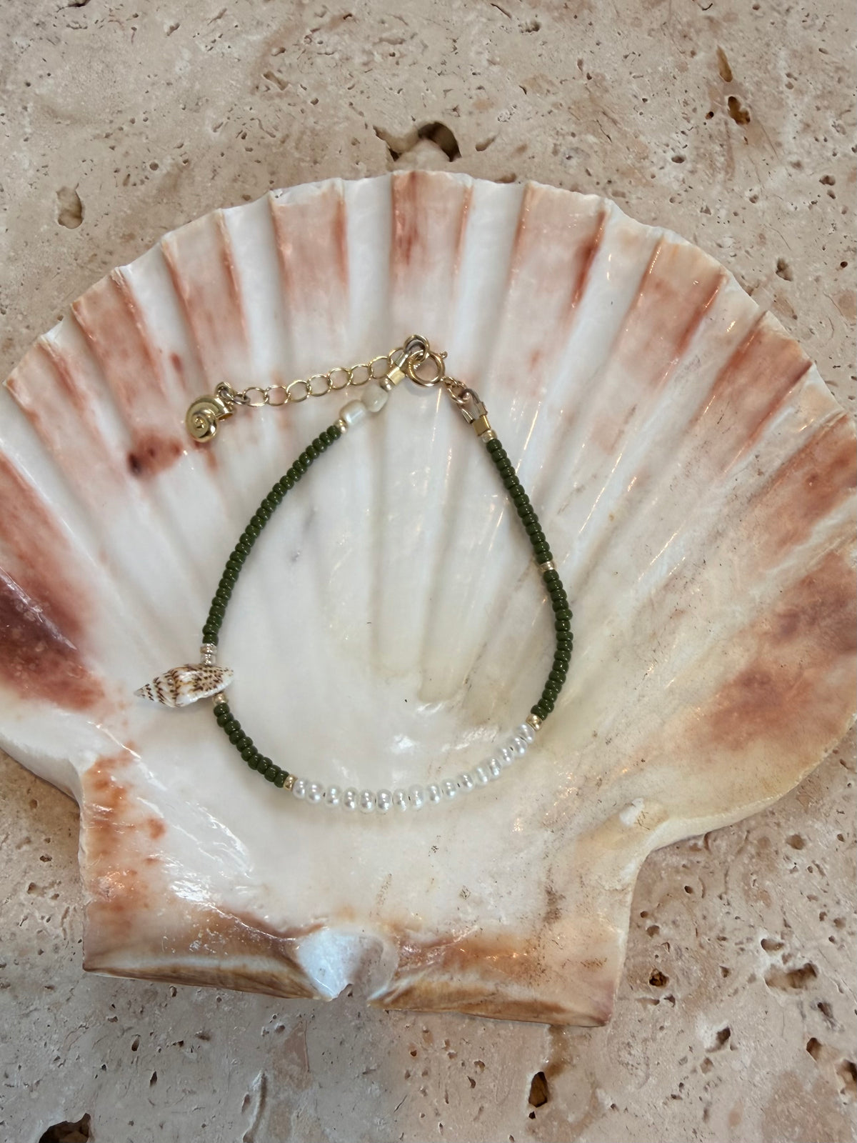 Pipi Bracelet - Khaki Green