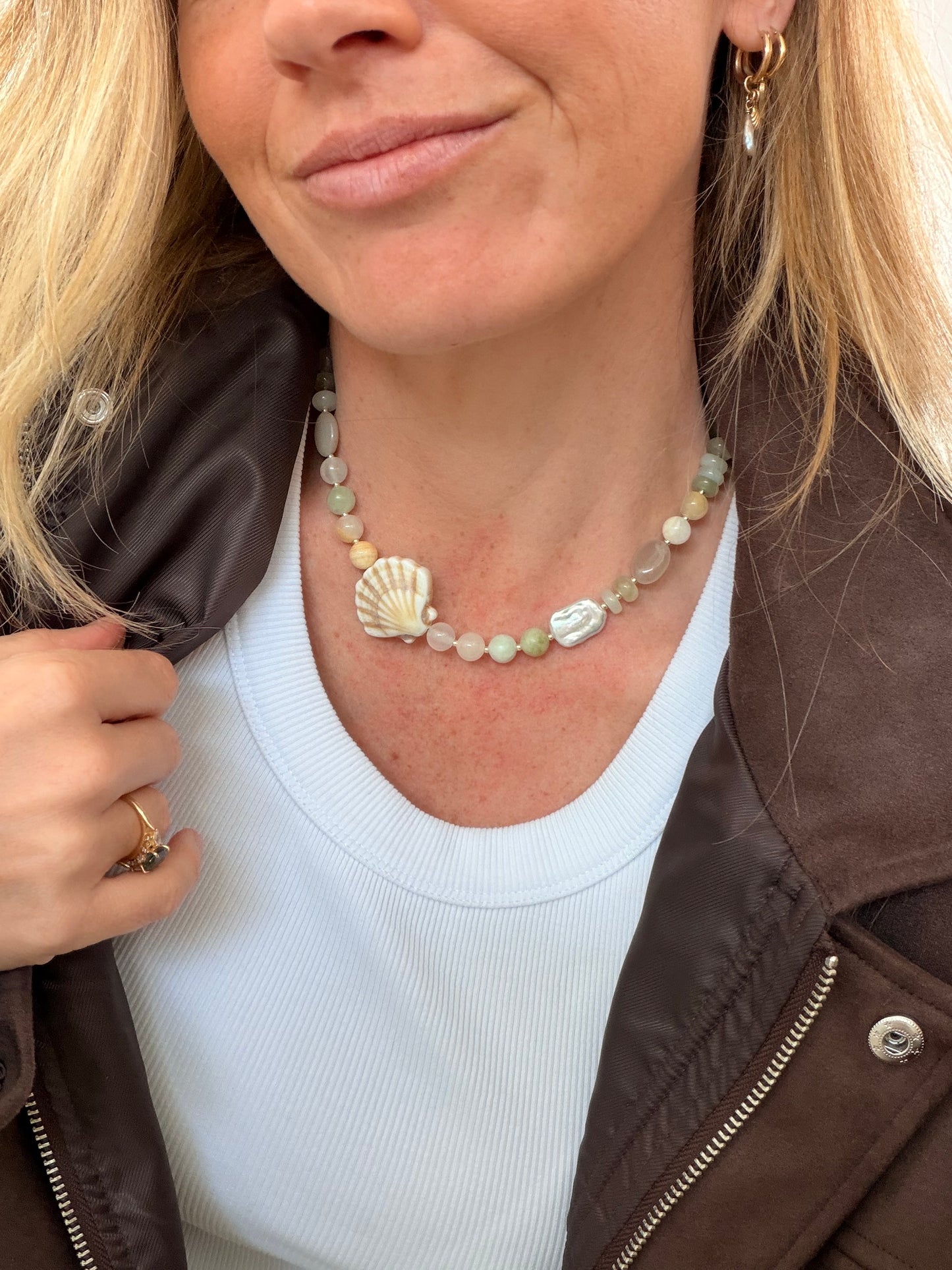 Shell Meadow Necklace