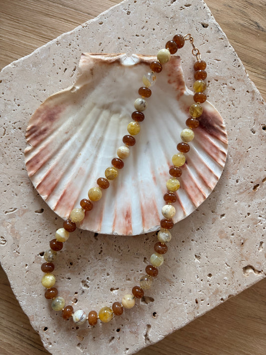 Yellow Crush Necklace