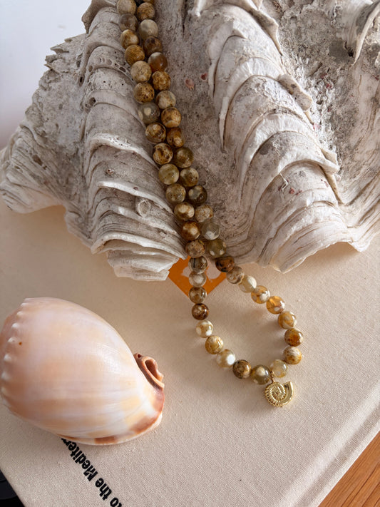 Nautilus Sand Necklace