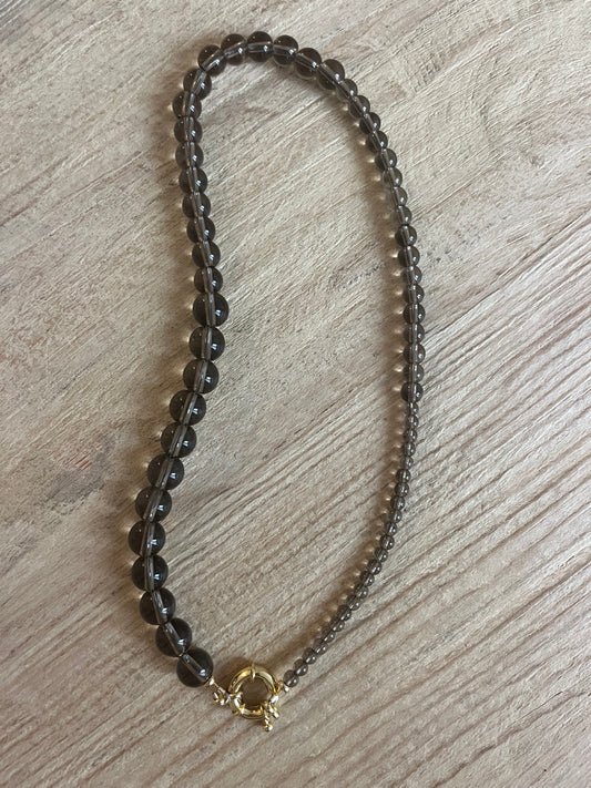 Ready to Ship - Transparent Black Necklace