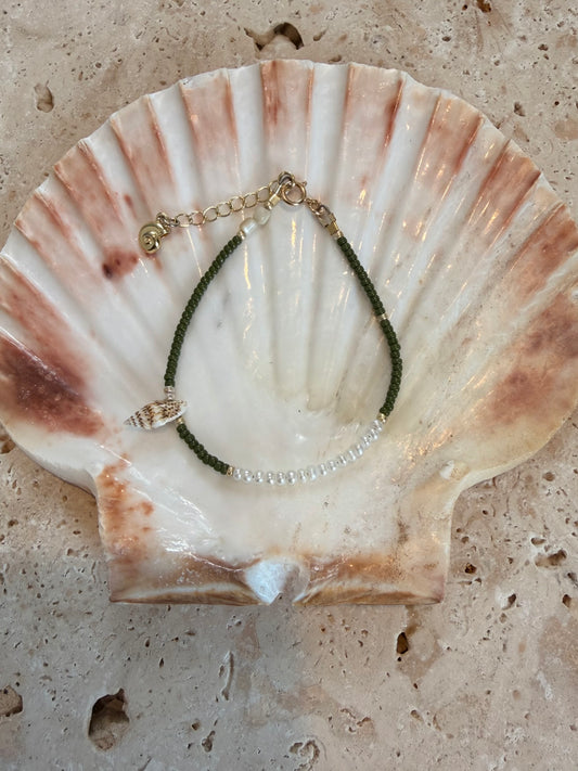 Pipi Bracelet - Khaki Green