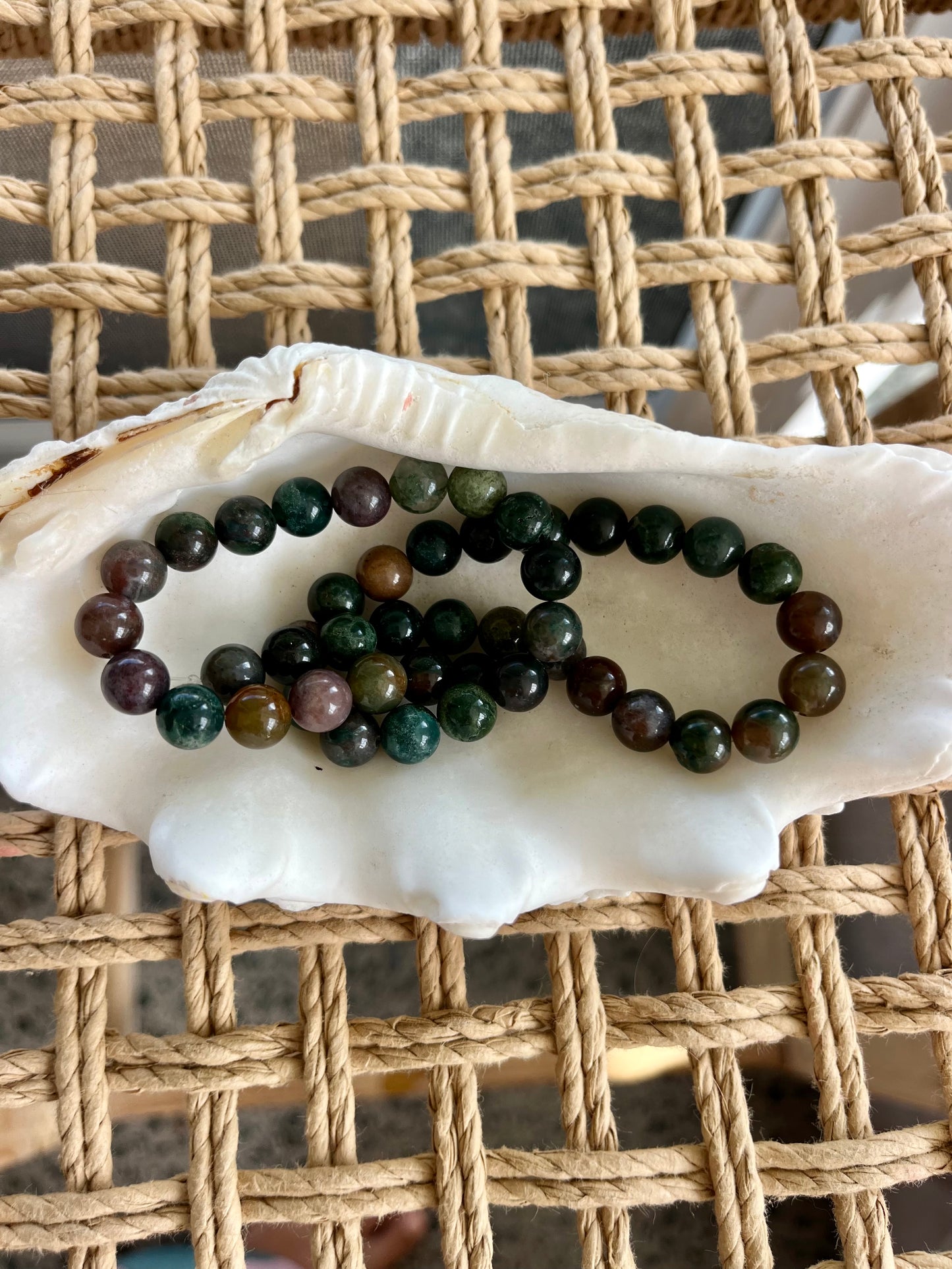 Motu Necklace 〰 Deep Green