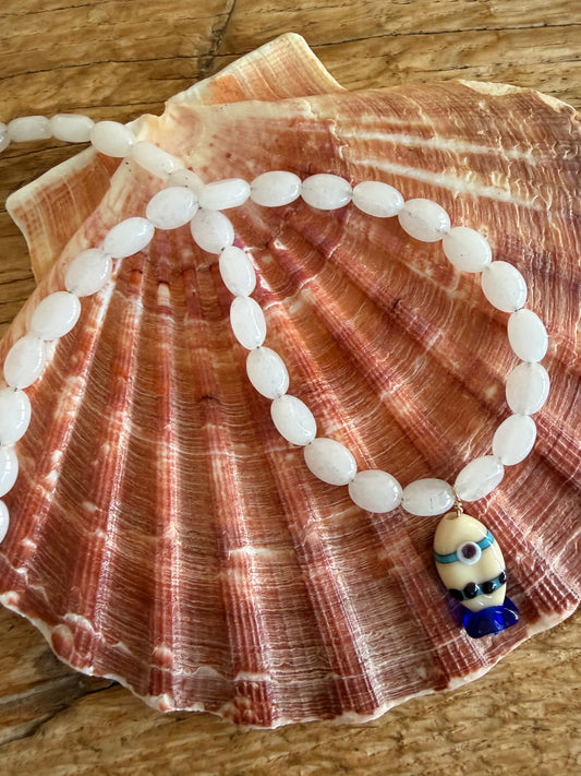 Mediterranean Fish Necklace