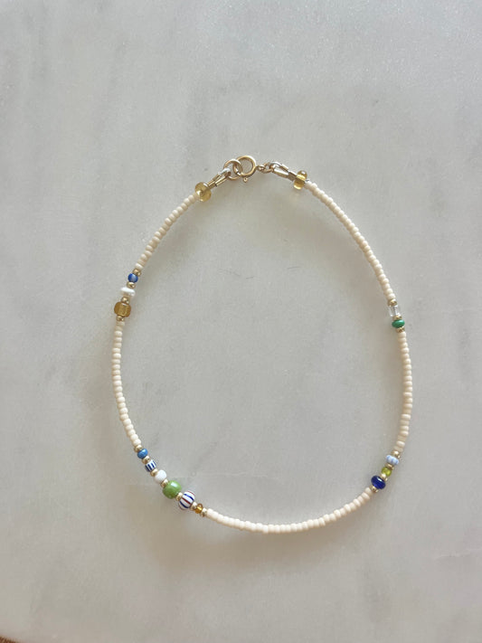 Oaxaca -Si Anklet